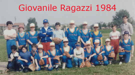 Squadra Ragazzi 1984 "LA FALCO"