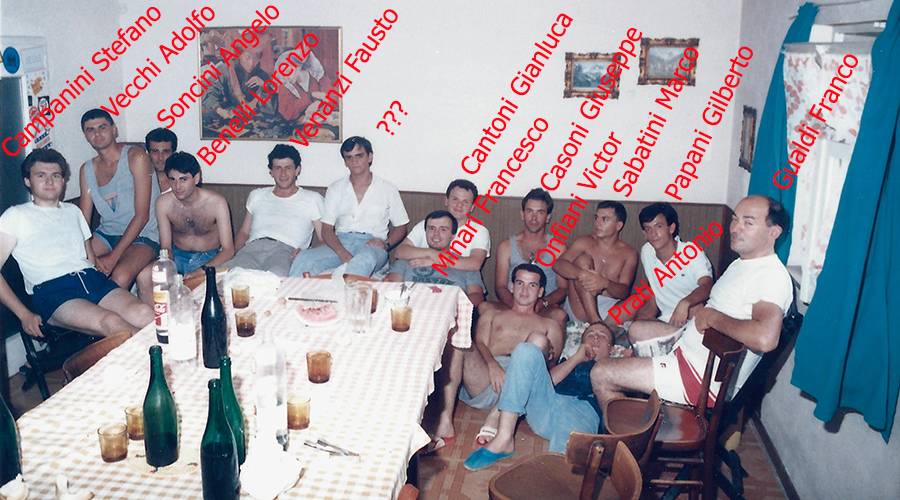 1985 foto festa a casa di casoni con nomi 900x500