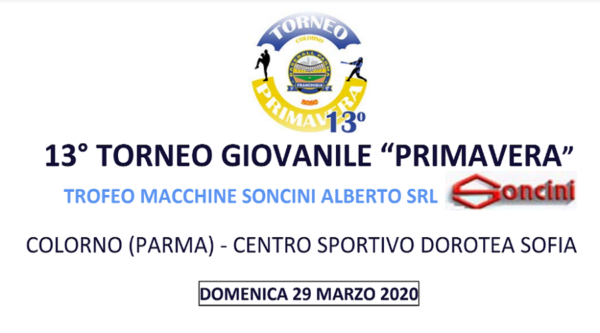 Collecchio, Reggio e San Lazzaro saranno le avversarie della U15 al Torneo del 29 marzo