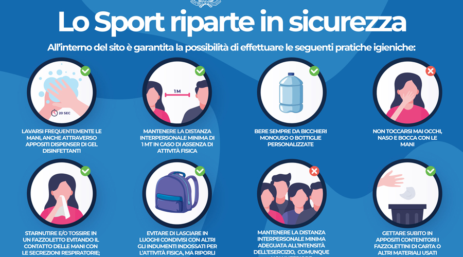 Pubblicato dalla FIBS  il protocollo anti COVID per le gare: ok ad iniziare il 12/7