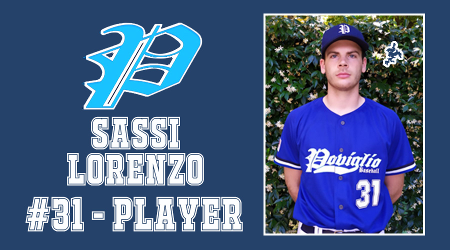 Sassi Lorenzo: il baseball ＂ha iniziato a piacermi molto e volevo andare sempre ad allenamento＂